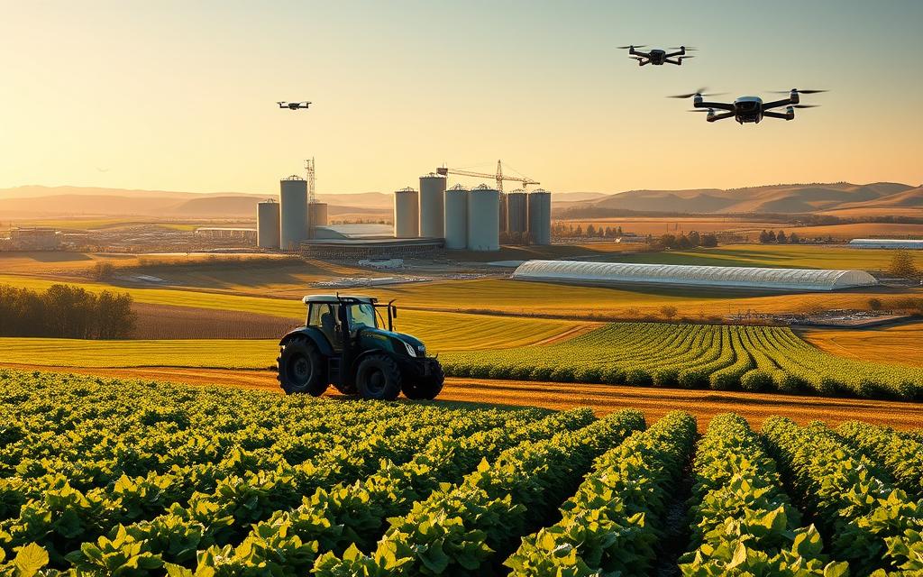 how has technology changed farming and food production